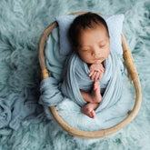 Natural Wool Flokati 3000 GSM Rugs Fur | 3x5 Feet | Ice Blue